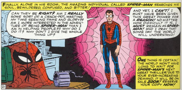 
Bộ đồ của Spider-Man dưới bàn tay họa sĩ Steve Ditko
