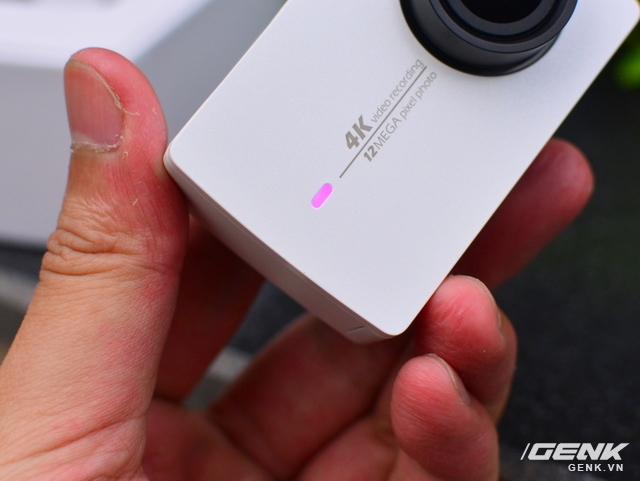  Yi 4K Action Camera 2 sử dụng vỏ màu trắng, đi kèm nhiều thông số ấn tượng 
