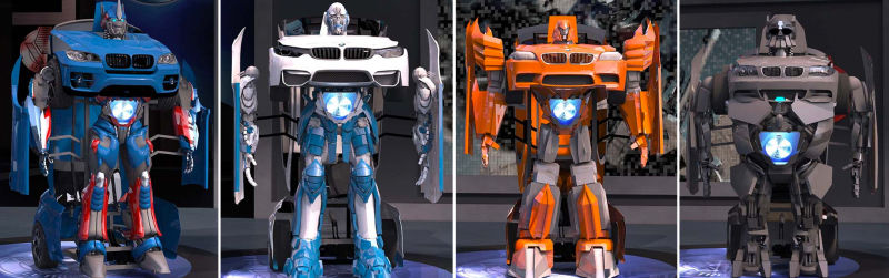 Transformatrix Robot Một công ty Thổ Nhĩ Kỳ chuẩn bị mở bán robot Transformers to như thật
