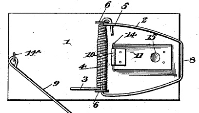  Bẫy chuột của William Hooker năm 1894 