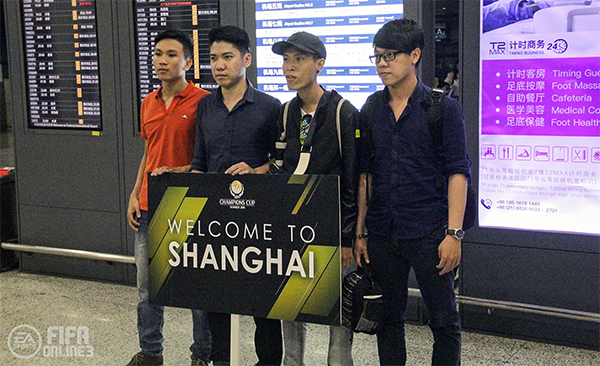 
Vietnam Dragons đã đến Thượng Hải.
