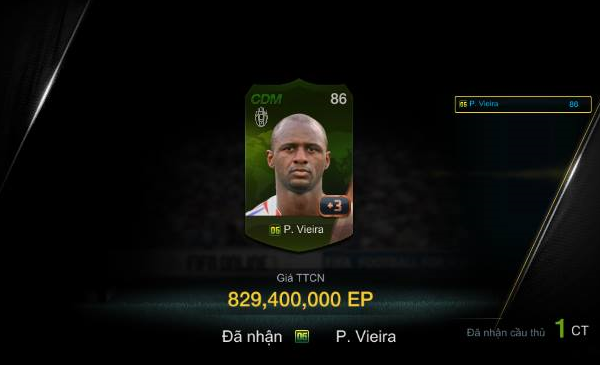 
Vieira vẫn siêu hot.
