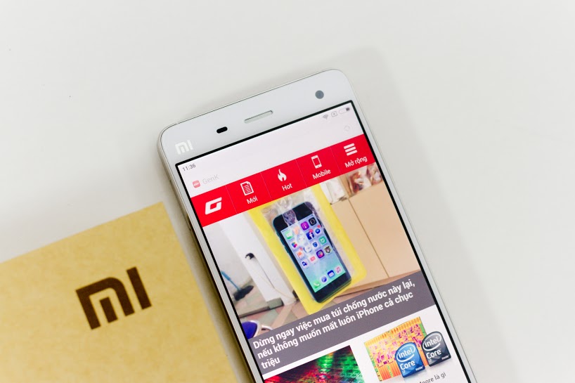 Xiaomi Mi 4 phân phối chính hãng tại Việt Nam: cài sẵn Play Store, hỗ trợ 4G LTE