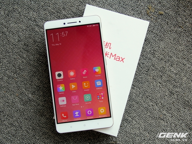  Xiaomi Max xách tay đã chính thức cập bến thị trường di động Việt Nam 