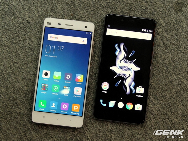  Xiaomi Mi 4 đọ dáng cùng OnePlus X 