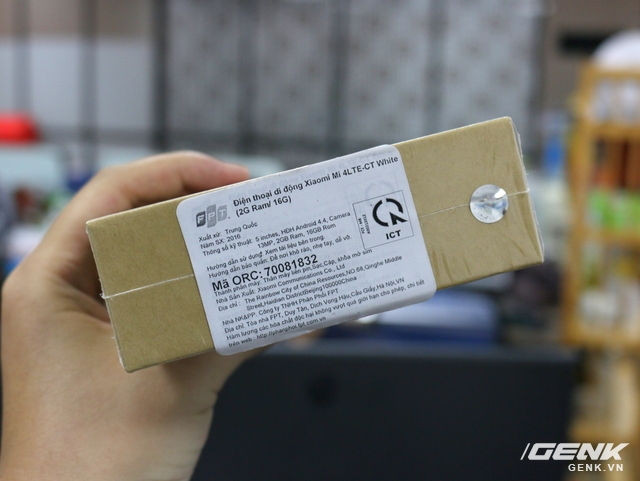  Xiaomi Mi 4 hàng công ty được dán tem nhập khẩu chính ngạch 