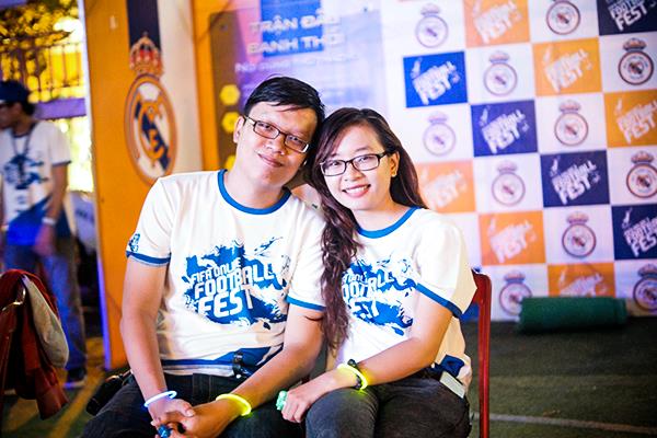 
Một góc Football Fest 2016 vào buổi tối.
