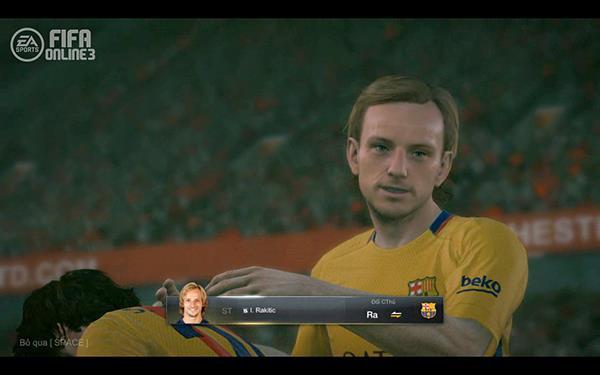 
Hình ảnh hết sức chân thật của từng cầu thủ trong FIFA Online 3.5.
