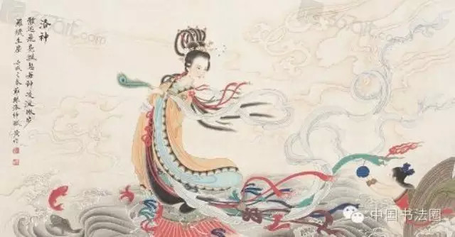 
“Lạc Thần Phú” được các nhà phân tích văn học trong lịch sử Trung Quốc nhận định là tác phẩm nói về mỹ nhân Chân Lạc
