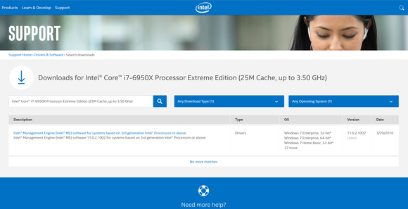 Trên trang hỗ trợ của mình, Intel đã ra dấu cho sự ra mắt phiên bản Extreme Edition cho dòng Broadwell?