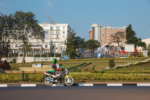 
Thành phố xanh Kigali.
