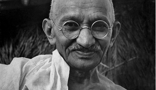 Chân dung Mahatma Gandhi.