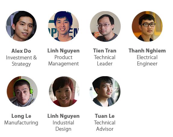  Nhóm các bạn trẻ Việt phát triển dự án MagGo. 