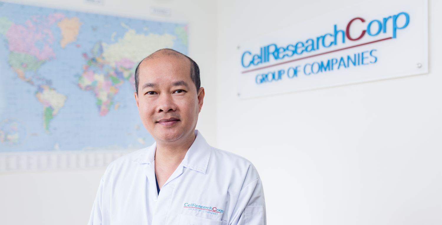  Bác sĩ Phan Toàn Thắng, người đồng sáng lập công ty công nghệ sinh học Cellresearch Corp, Singapore 