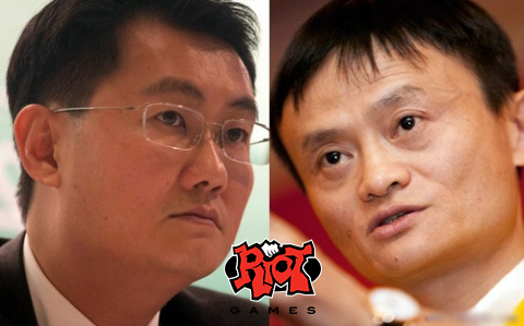 
Pony Ma (bên trái) và Jack Ma, hai vị Chủ tịch của Tencent và Alibaba.
