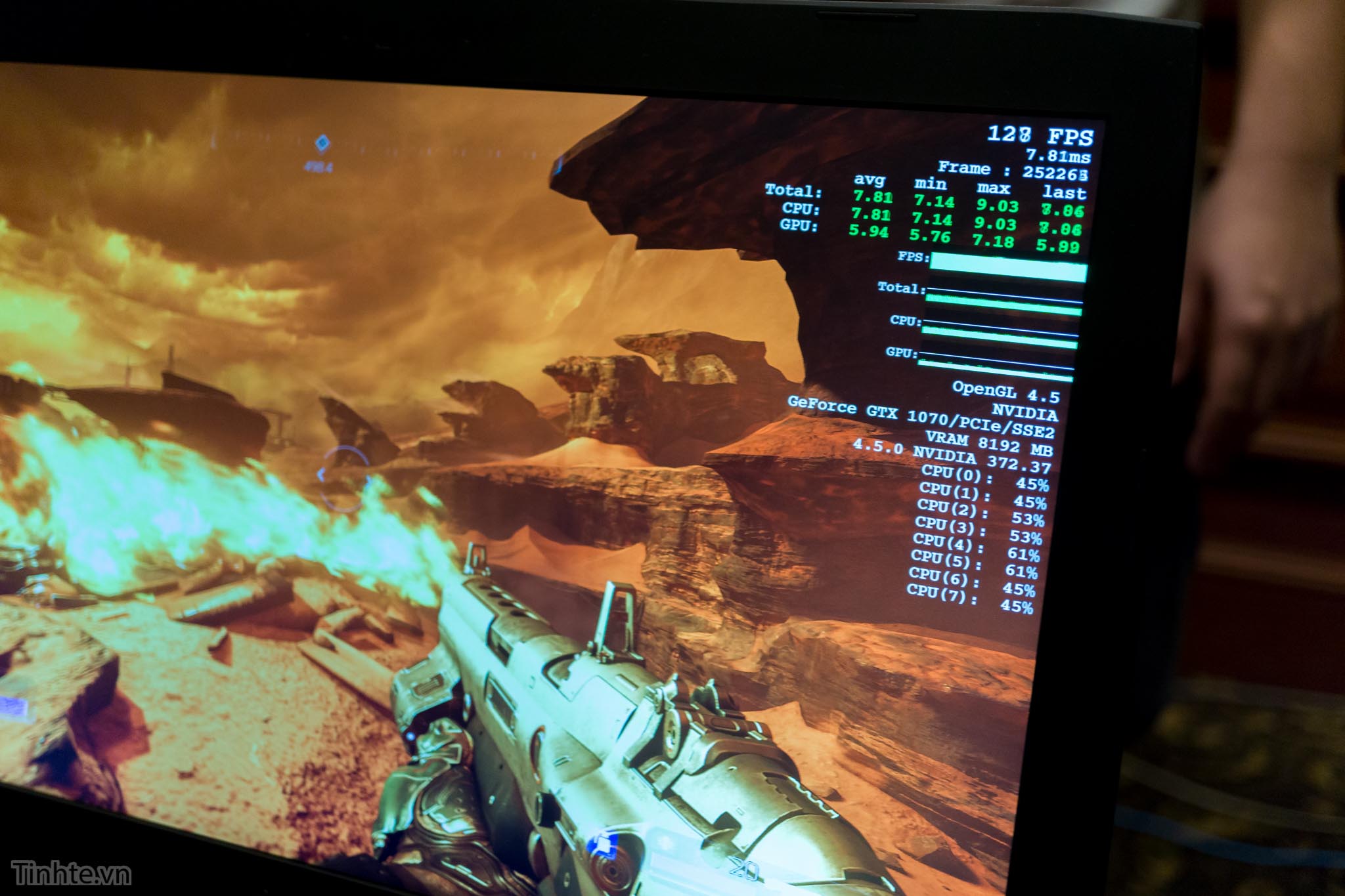 
DOOM Full-HD, FPS hơn 120
