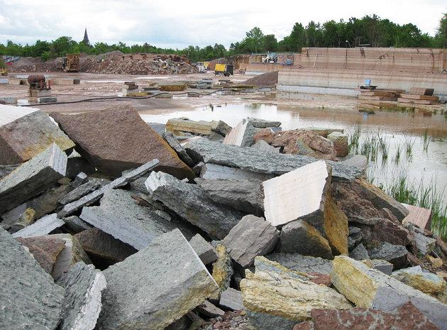  Mỏ đá vôi tại Thụy Điển - nơi mảnh thiên thạch được tìm thấy 