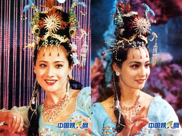 Người vào vai Vạn Thánh công chúa là Trương Thanh – được mệnh danh là Tây Thi thời hiện đại