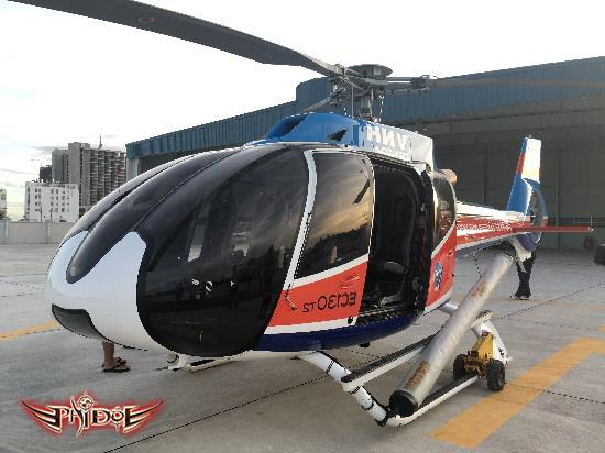 
Cận cảnh chiếc trực thăng số hiệu EC 130 T2 sẽ đưa game thủ ”vi vu” trên bầu trời
