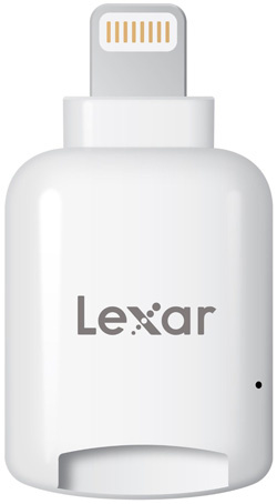  Đầu đọc thẻ nhớ của Lexar microSD To Lightning 