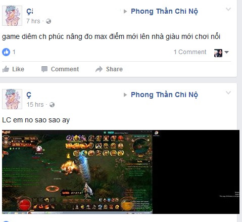 
Game thủ than vãn chỉ nhà giàu nạp nhiều tiền mới chơi được Phong Thần Chi Nộ.
