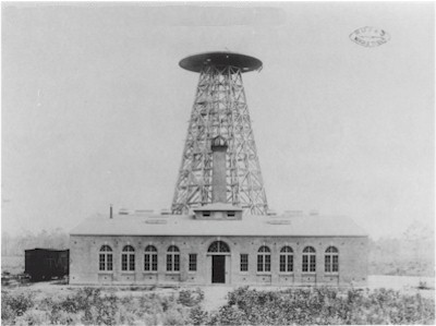  Tháp Wardenclyffe của Tesla. 