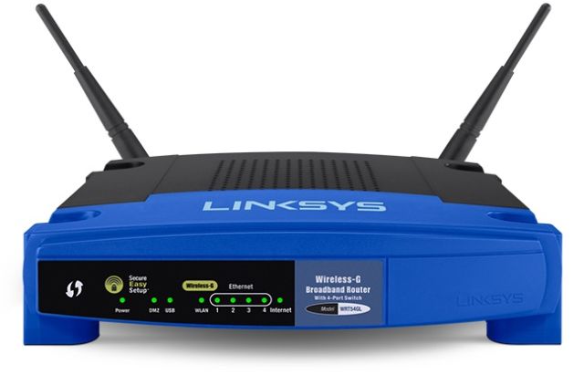  Chiếc router 11 tuổi của Linksys