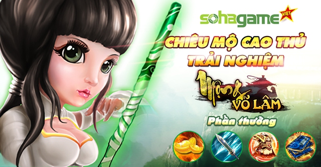 Mộng Võ Lâm, Săn Hải Tặc đồng loạt tổ chức trải nghiệm sớm cho game thủ Việt