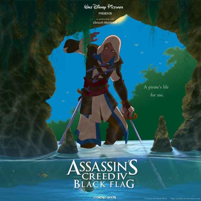 Dự án phim Assassins Creed đang được thực hiện cũng được thử nhào nặn theo phong cách Disney