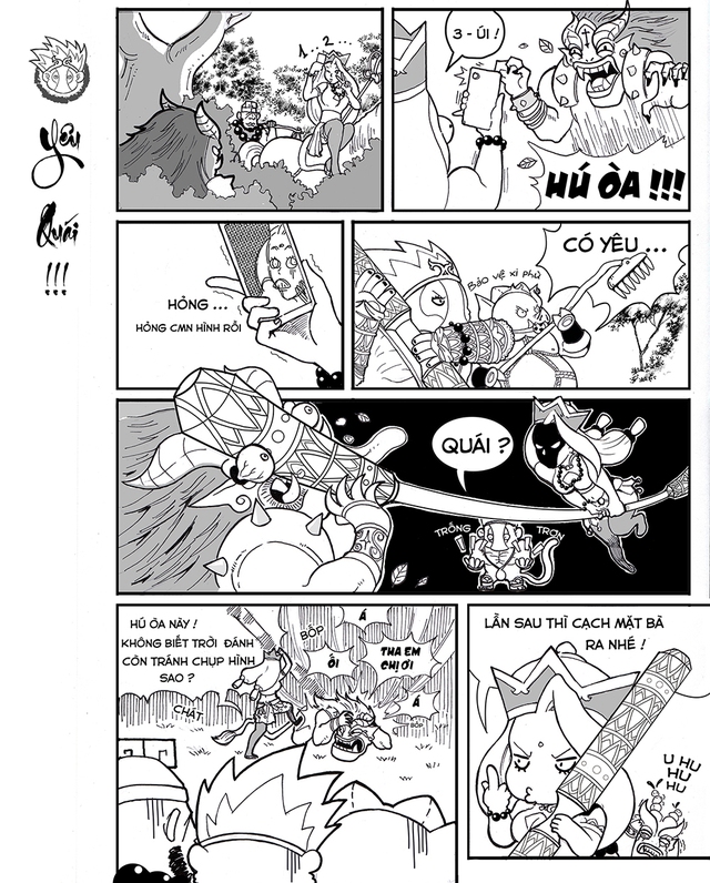 Lạ mắt với bộ truyện tranh Tây Du Ký hài của họa sĩ Việt Nam