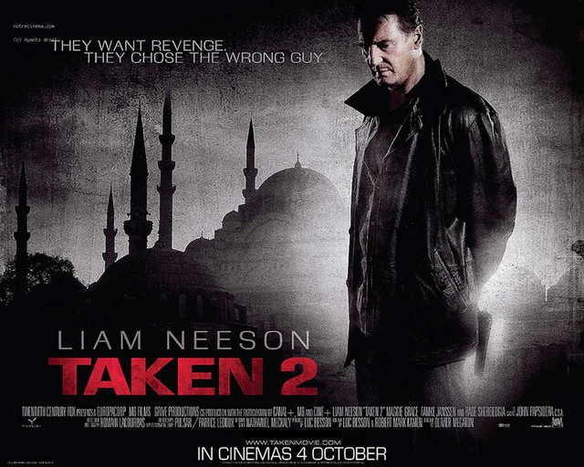 Nam diễn viên Liam Neeson ra mắt khán giả trong trailer phim Taken 3