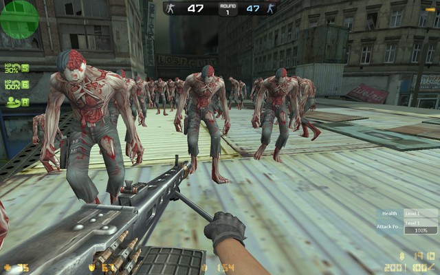 Chế độ bắn Zombie trong Counter-Strike Online