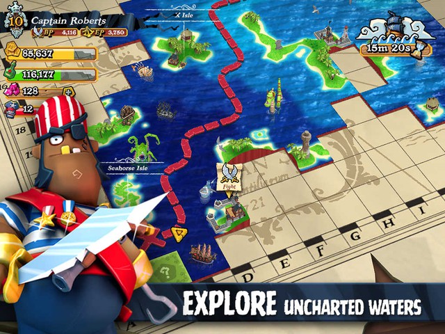 Plunder Pirates - Game chiến thuật 3D đặc sắc đổ bộ lên iOS