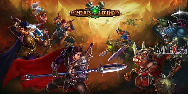Heroes of Legend - Thủ thành phong cách Plants vs Zombies