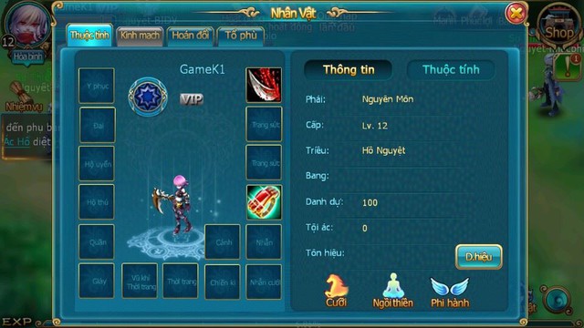 Cận cảnh Đao Kiếm Giang Hồ ngày đầu ra mắt game thủ Việt