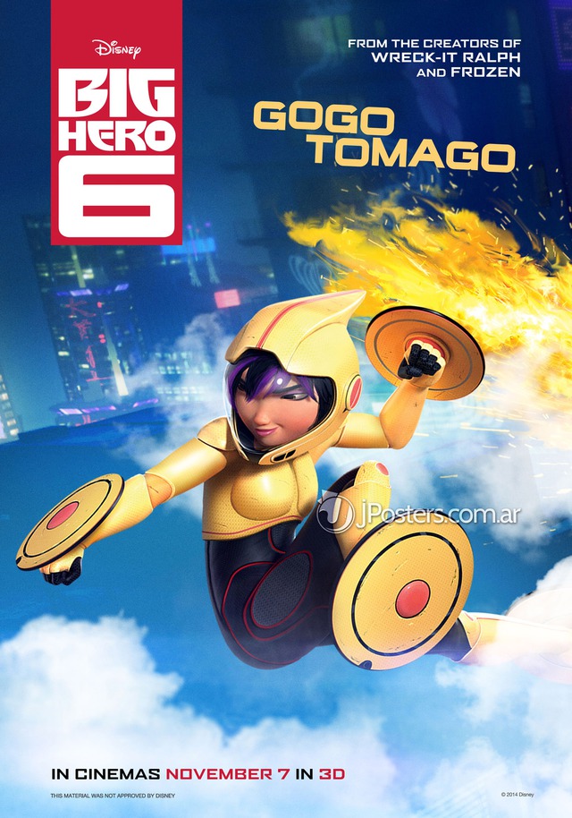 Bom tấn hoạt hình Big Hero 6 ra mắt dàn siêu anh hùng mới