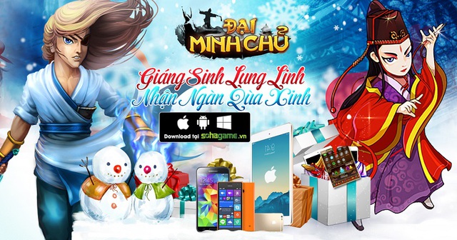 Đón Noel 2014, Đại Minh Chủ tổ chức event săn thưởng IPad Mini 16GB