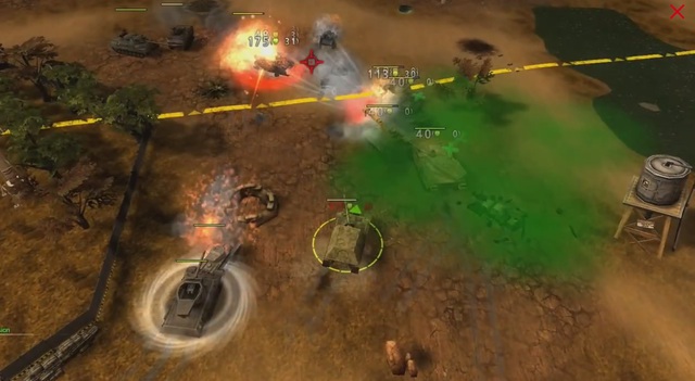Cận cảnh Battleline: Steel Warfare - Game đấu tank nảy lửa