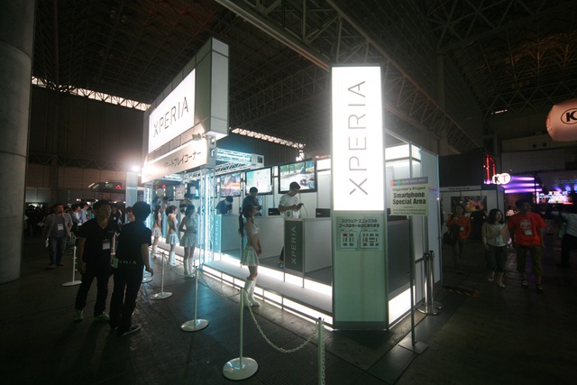 Những mô hình và gian hàng tuyệt đẹp ở Tokyo Game Show 2014