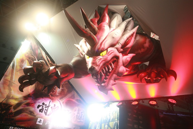 Những mô hình và gian hàng tuyệt đẹp ở Tokyo Game Show 2014