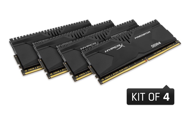 Kingston giới thiệu RAM HyperX Predator DDR4 hiệu năng cao, tiêu thụ điện thấp 
