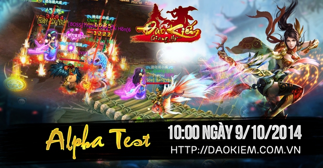 Đao Kiếm Giang Hồ tung teaser, ấn định alpha test 9/10 tại VN