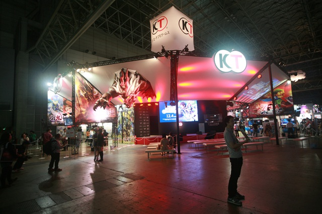 Những mô hình và gian hàng tuyệt đẹp ở Tokyo Game Show 2014