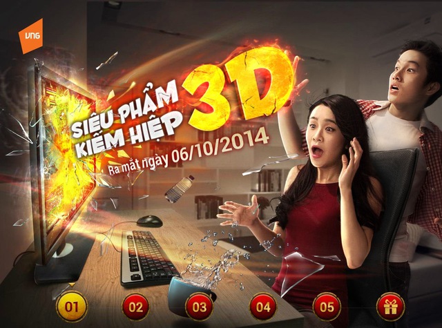 Tân Thiên Long 3D mở cửa trang chủ tại Việt Nam