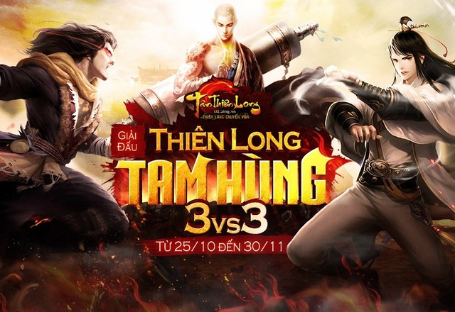 Thiên Long Tam Hùng - giải đấu quy mô đầu tiên của Tân Thiên Long