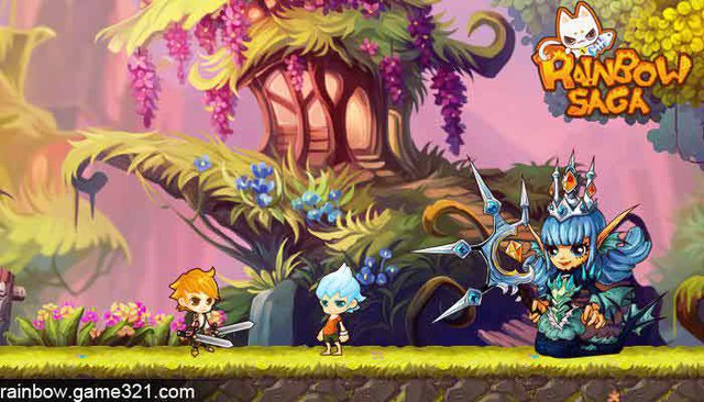 Rainbow Saga - Game hành động vui nhộn cho gamer Việt