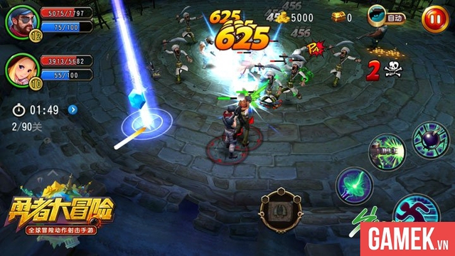 Dũng Giả Đại Mạo Hiểm Mobile - Game mobile 3D cực chất và lạ