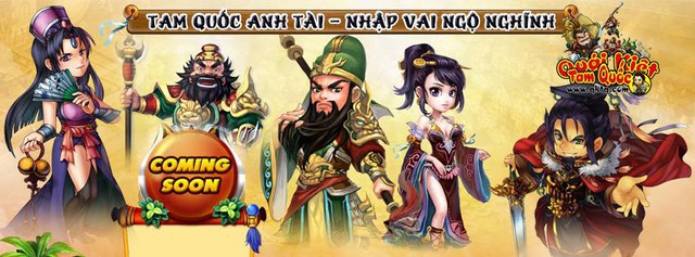 Game online Quái Kiệt Tam Quốc cập bến Việt Nam