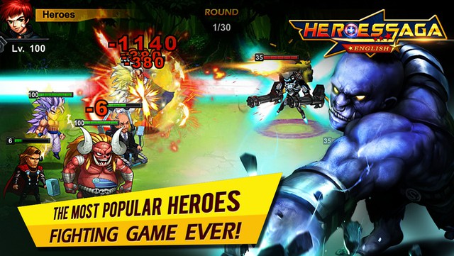 Heroes Saga - Game siêu anh hùng chính thức ra mắt tại Đông Nam Á