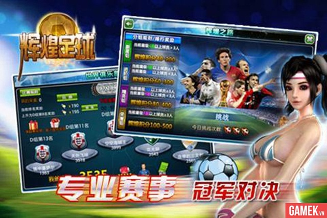Túc Cầu Huy Hoàng - Game bóng đá 3D mới về Việt Nam